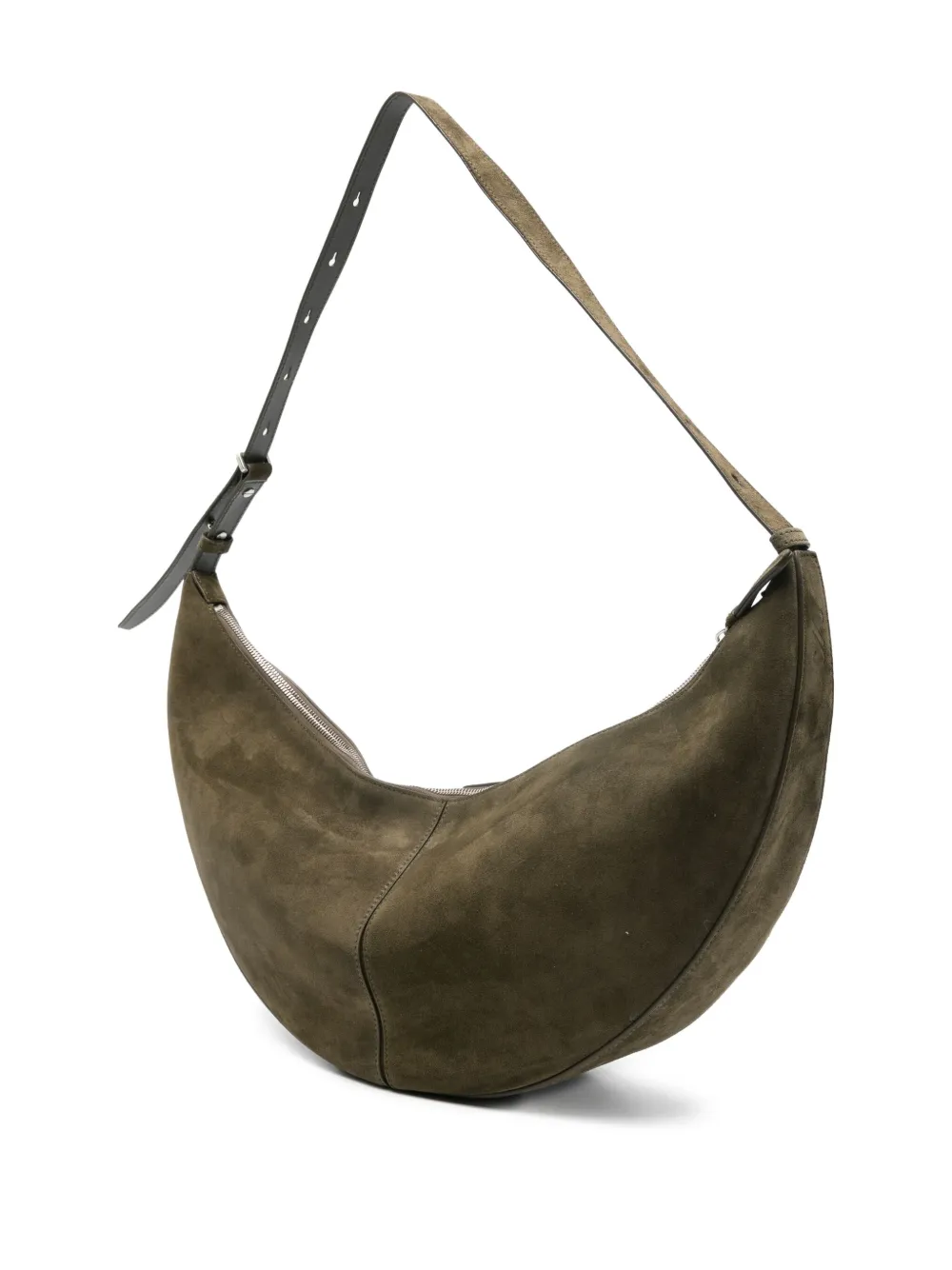 Proenza Schouler Slide suède schoudertas Groen