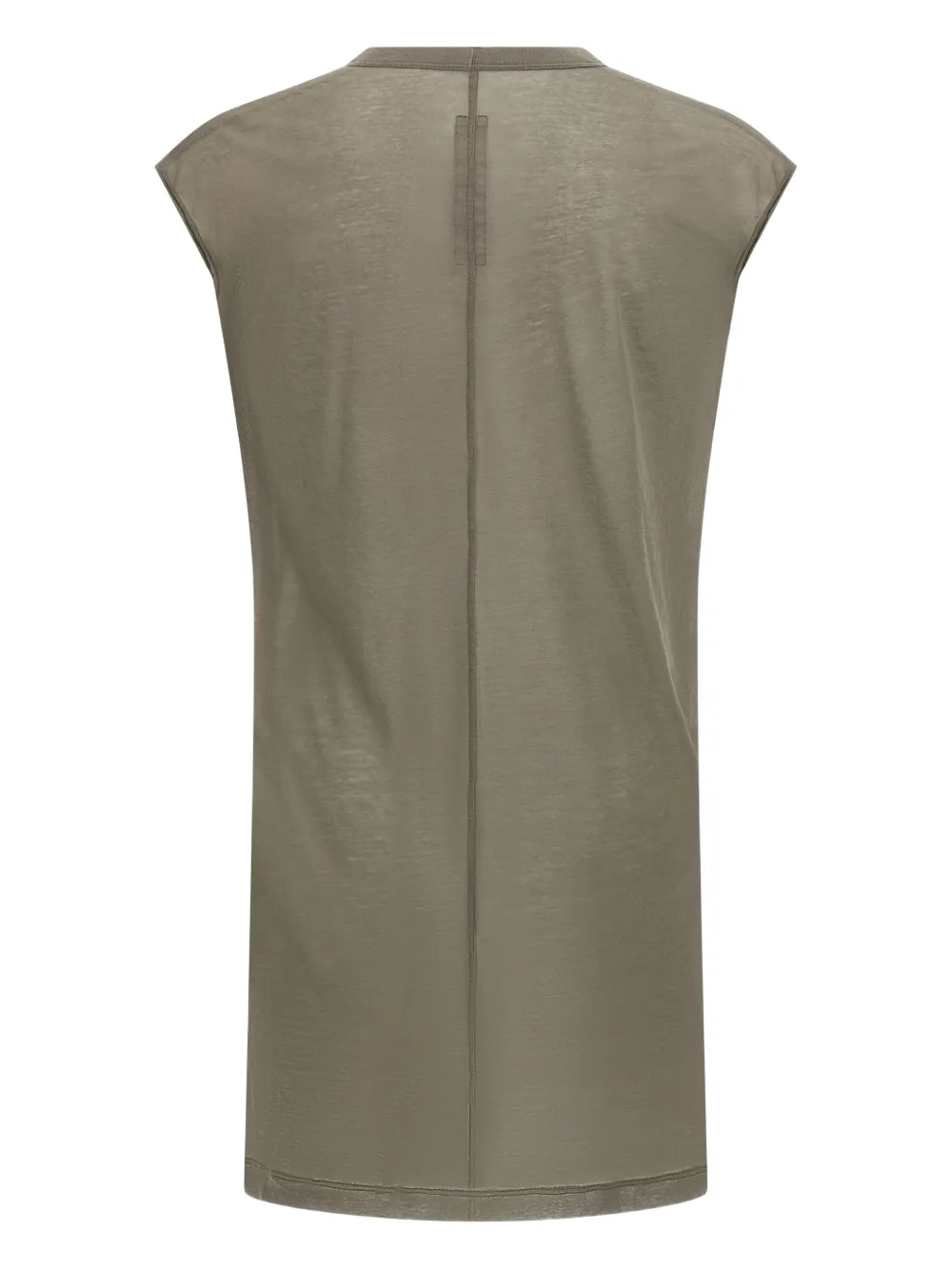Rick Owens T-shirt met V-hals - Grijs