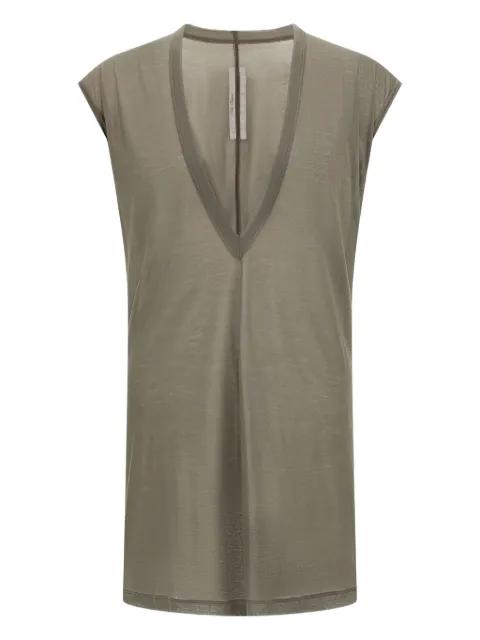 Rick Owens V-neck cotton T-shirt