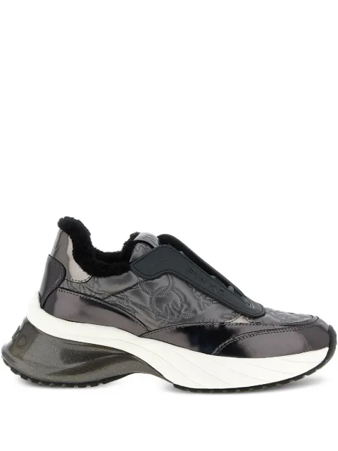 PINKO Ariel 19 quilted logo-detail sneakers
