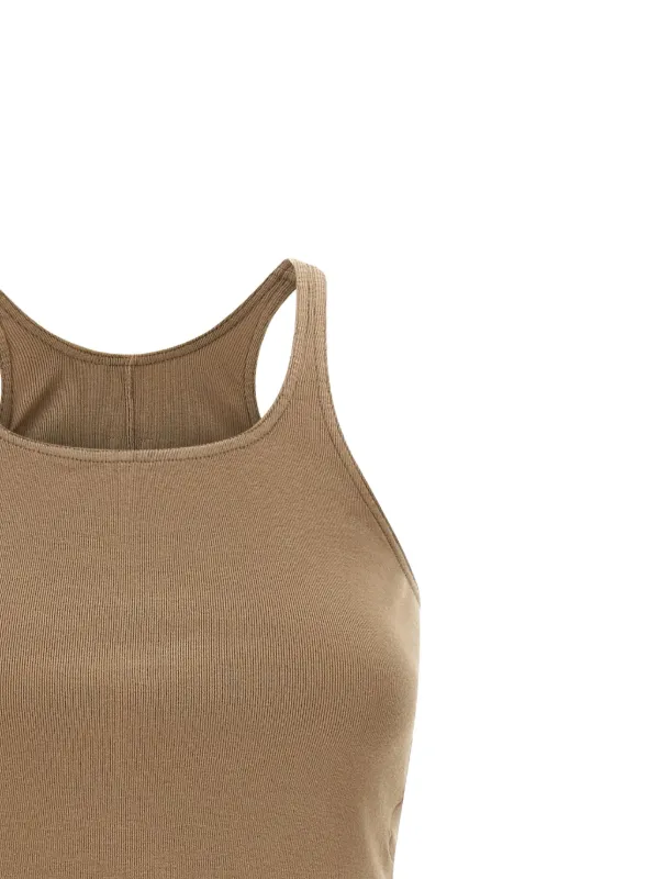 Rick Owens DRKSHDW カットオフヘム タンクトップ | ニュートラル