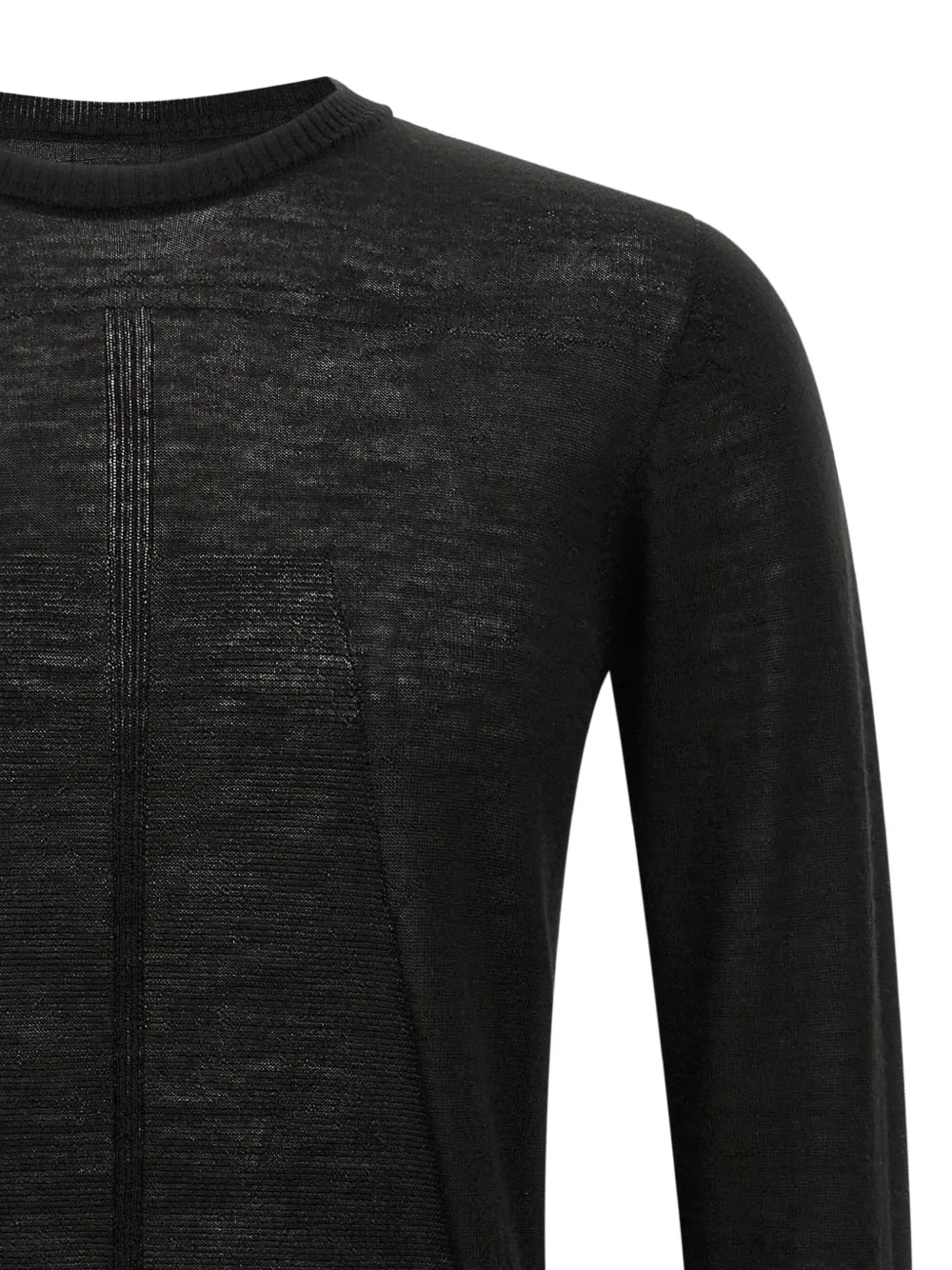 Rick Owens Trui met ronde hals Zwart