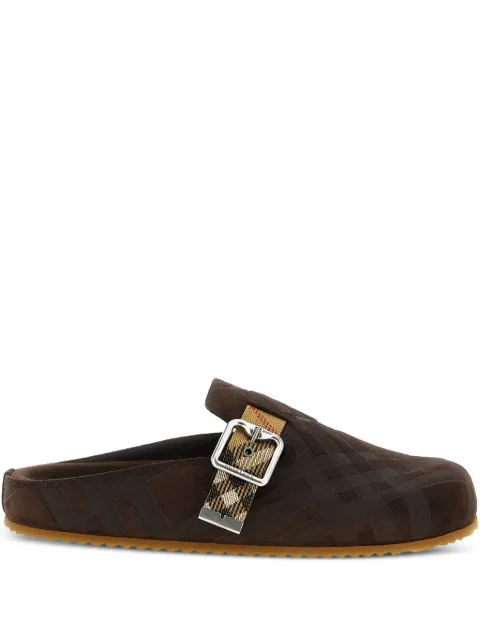 Burberry mules Urchin a cuadros