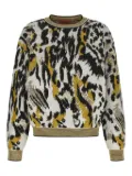 Missoni animalier patterned sweater - Black