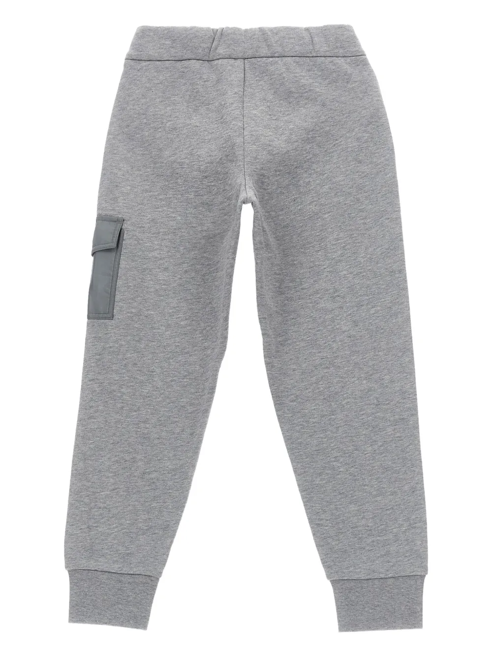Moncler Enfant cargo-pocket fleece track pants Grijs