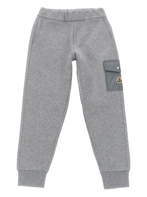 Moncler Enfant cargo-pocket fleece track pants