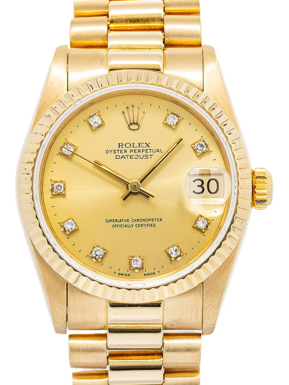  Rolex Datejust 31mm - Gold 