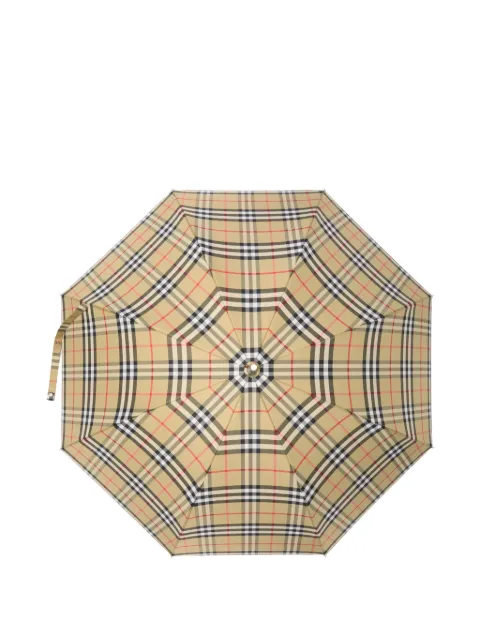 Burberry checked umbrella