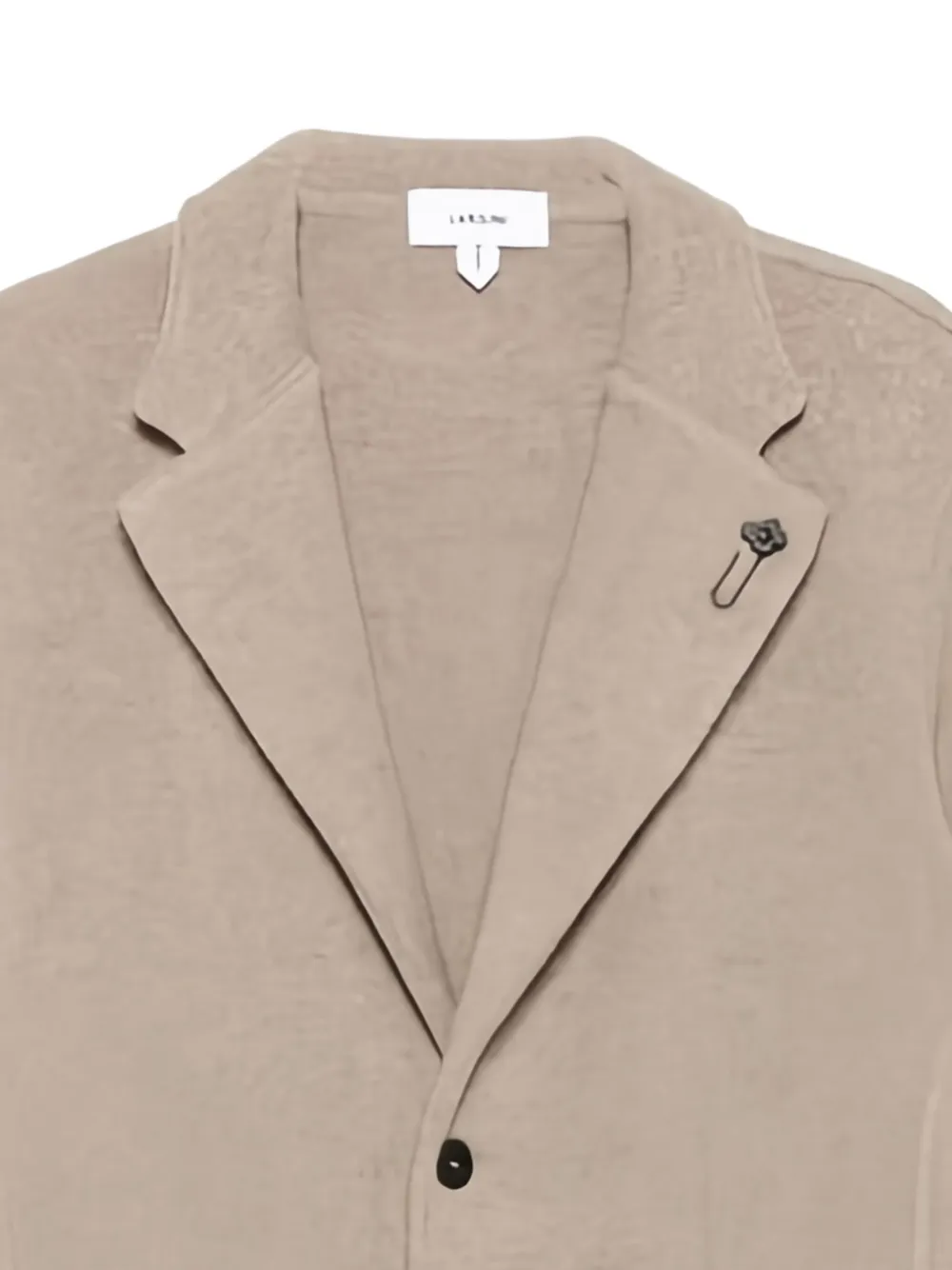 Lardini single-breasted knitted jacket | Blazers | Image 2