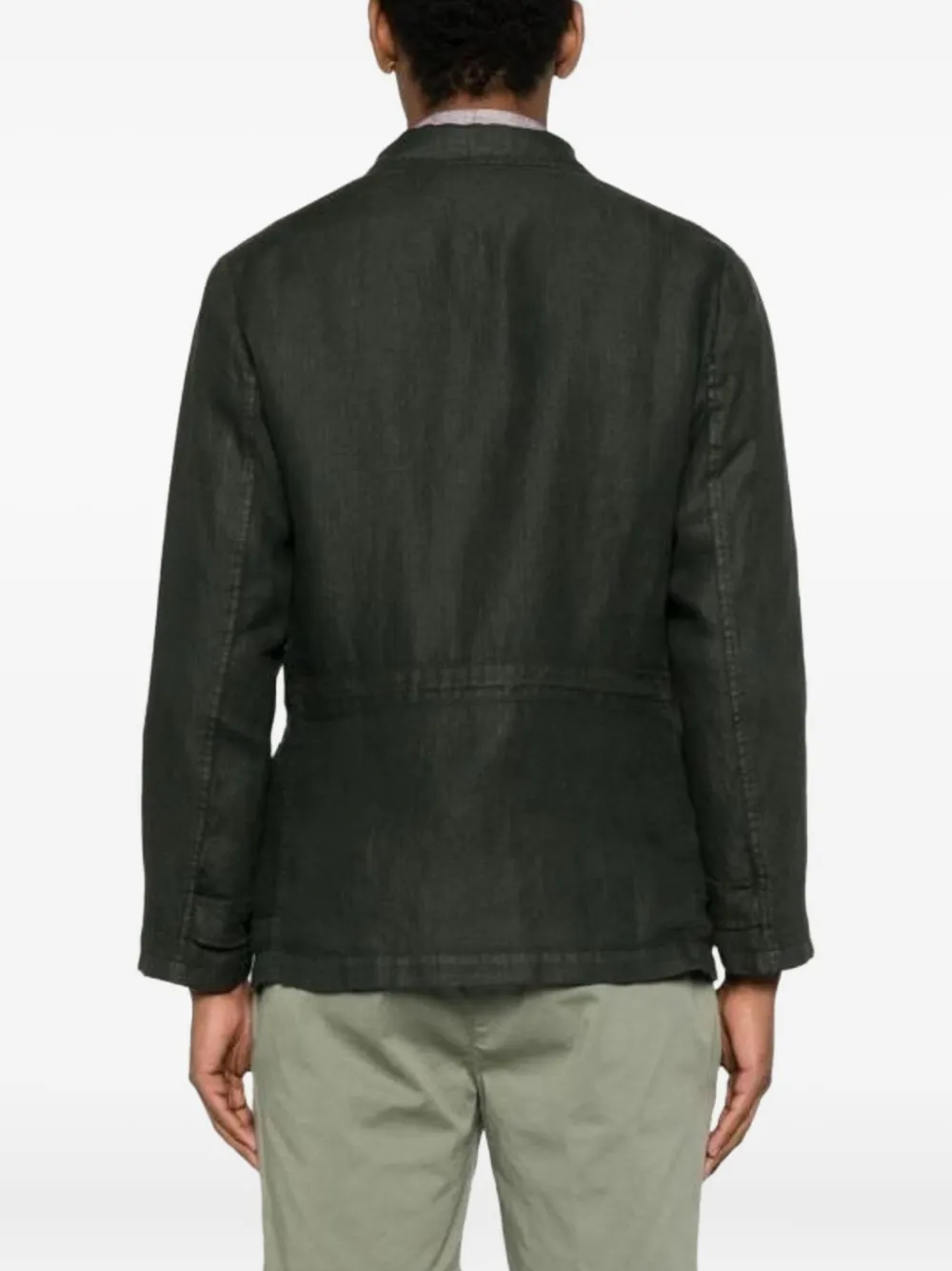 Boglioli Multi-pocket Shirt Jacket In Green
