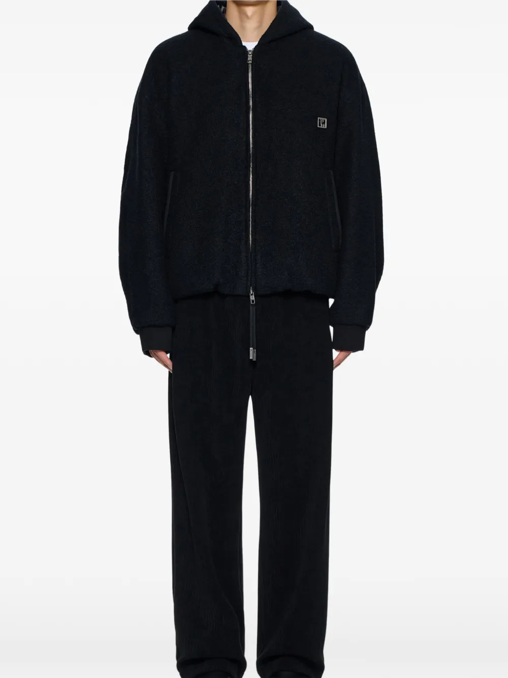 Wooyoungmi logo-detail zip-up hoodie | Hoodies | Image 2