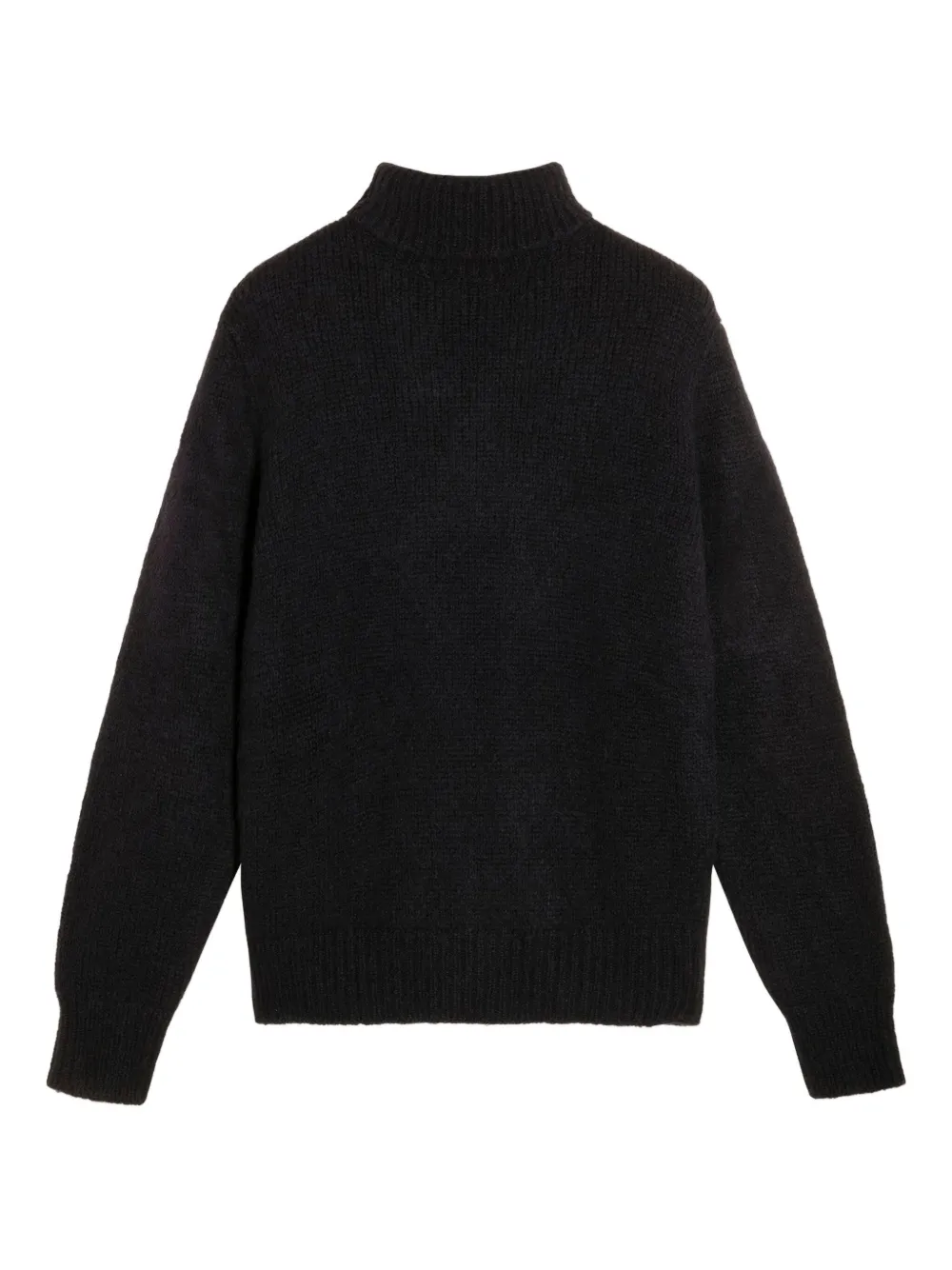 Doppiaa High-neck Sweater In Black
