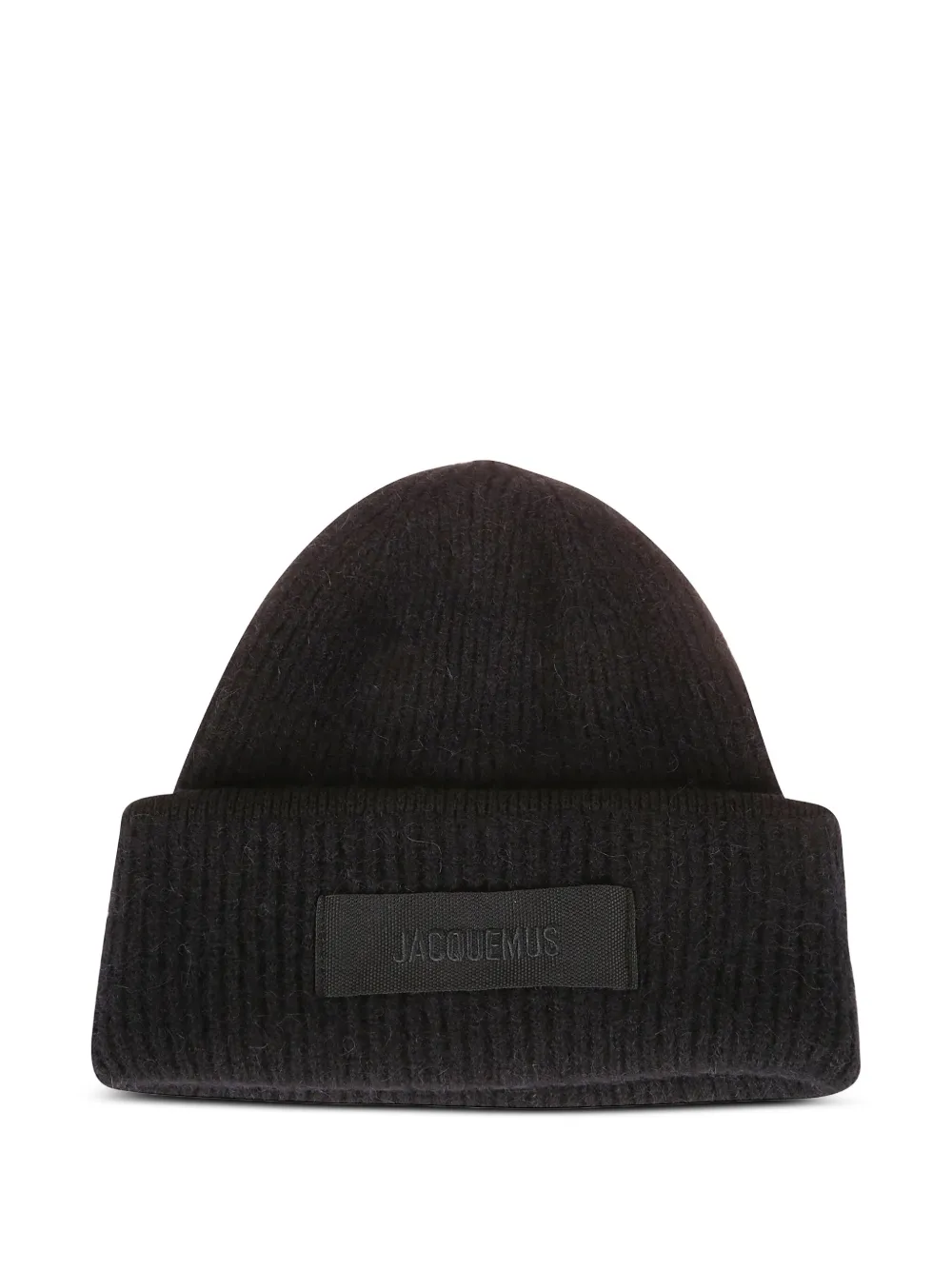 Jacquemus Berretto con applicazione logo - Nero