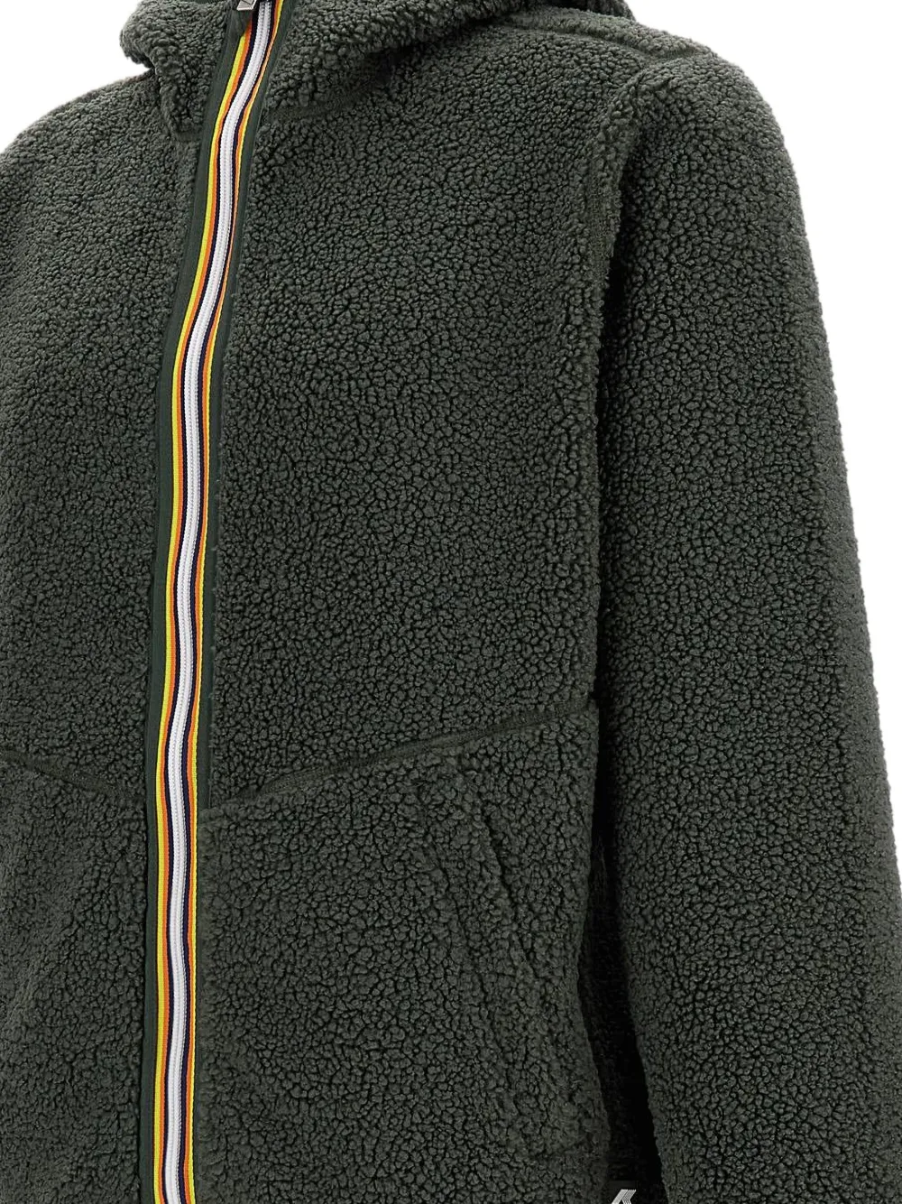 K-Way Jack met capuchon Groen