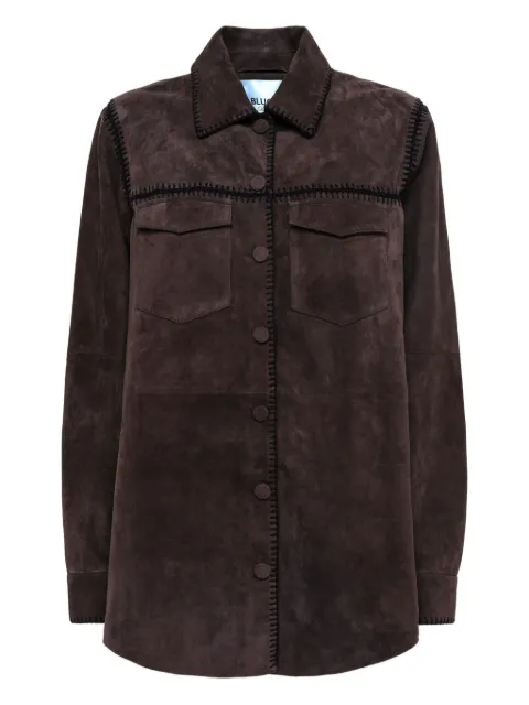 Blugirl camisa de crochet