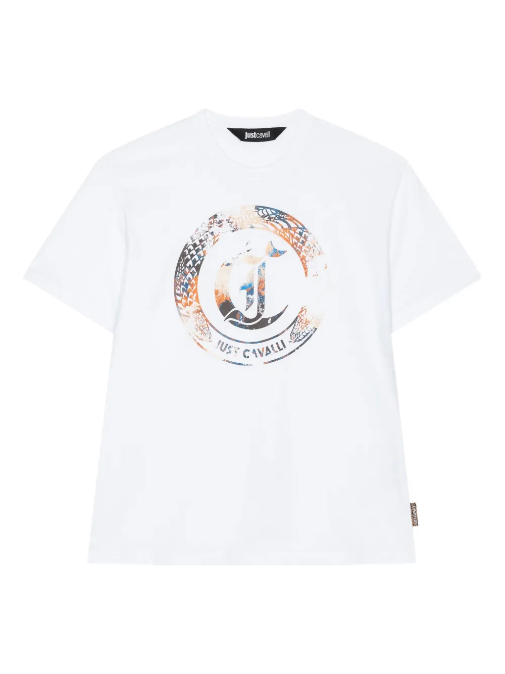 Just Cavalli playera con logo gráfico | blanco | Image 1