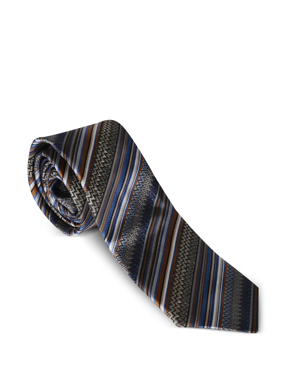 Missoni cravate rayée à chevrons | Image 2