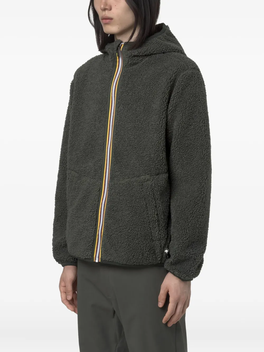 K-way Jack Reversible Jacket In Green