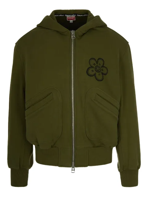 Kenzo x Futura 2000 flower-printed zip-up hoodie