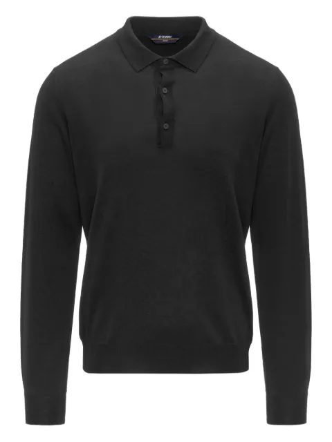 K-Way Rey long-sleeve polo shirt