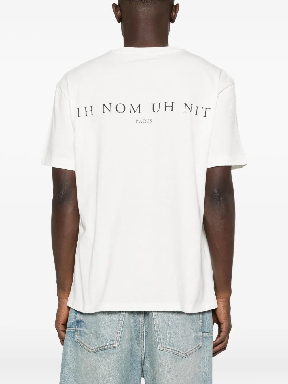 Ih Nom Uh Nit Graphic-print T-shirt In White