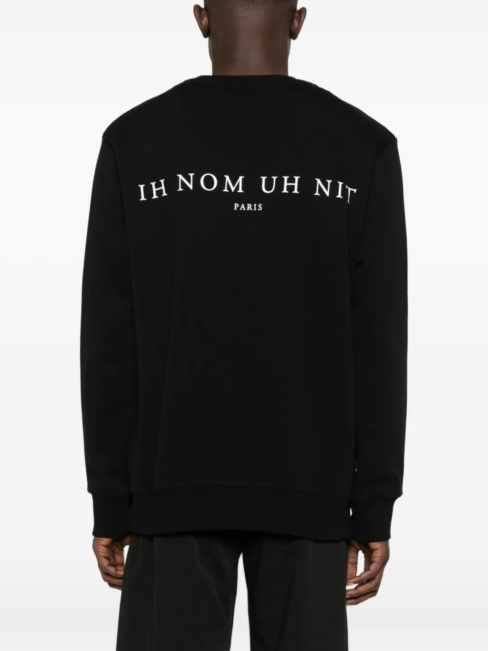 Ih Nom Uh Nit Bandana Paisley-print Sweatshirt In Black