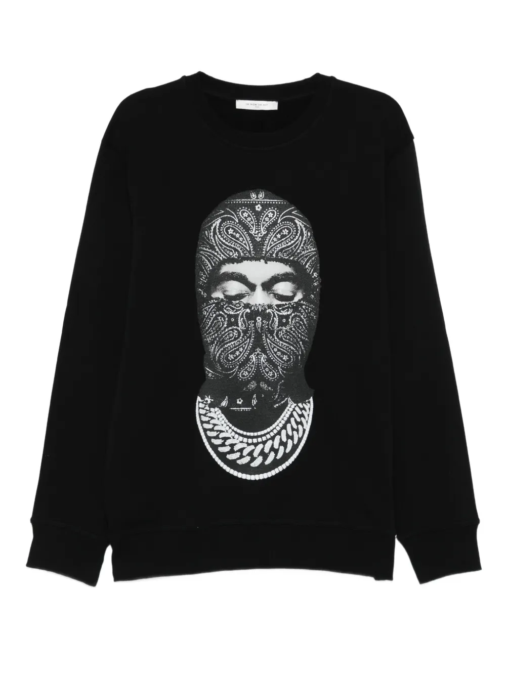 Ih Nom Uh Nit bandana paisley-print sweatshirt | Black | Image 1