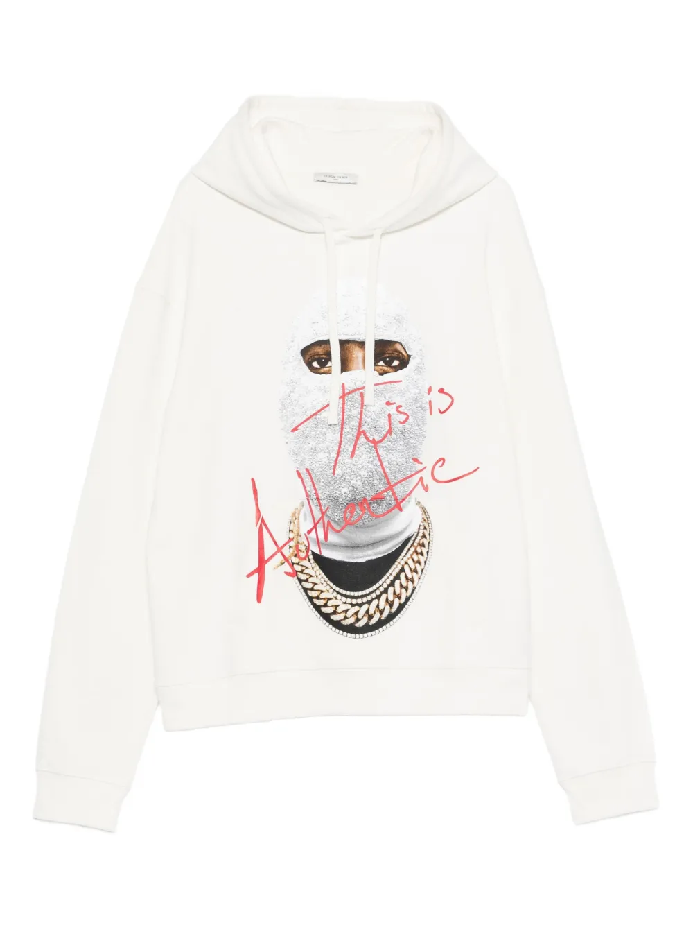 Ih Nom Uh Nit Graphic-print Hoodie In White