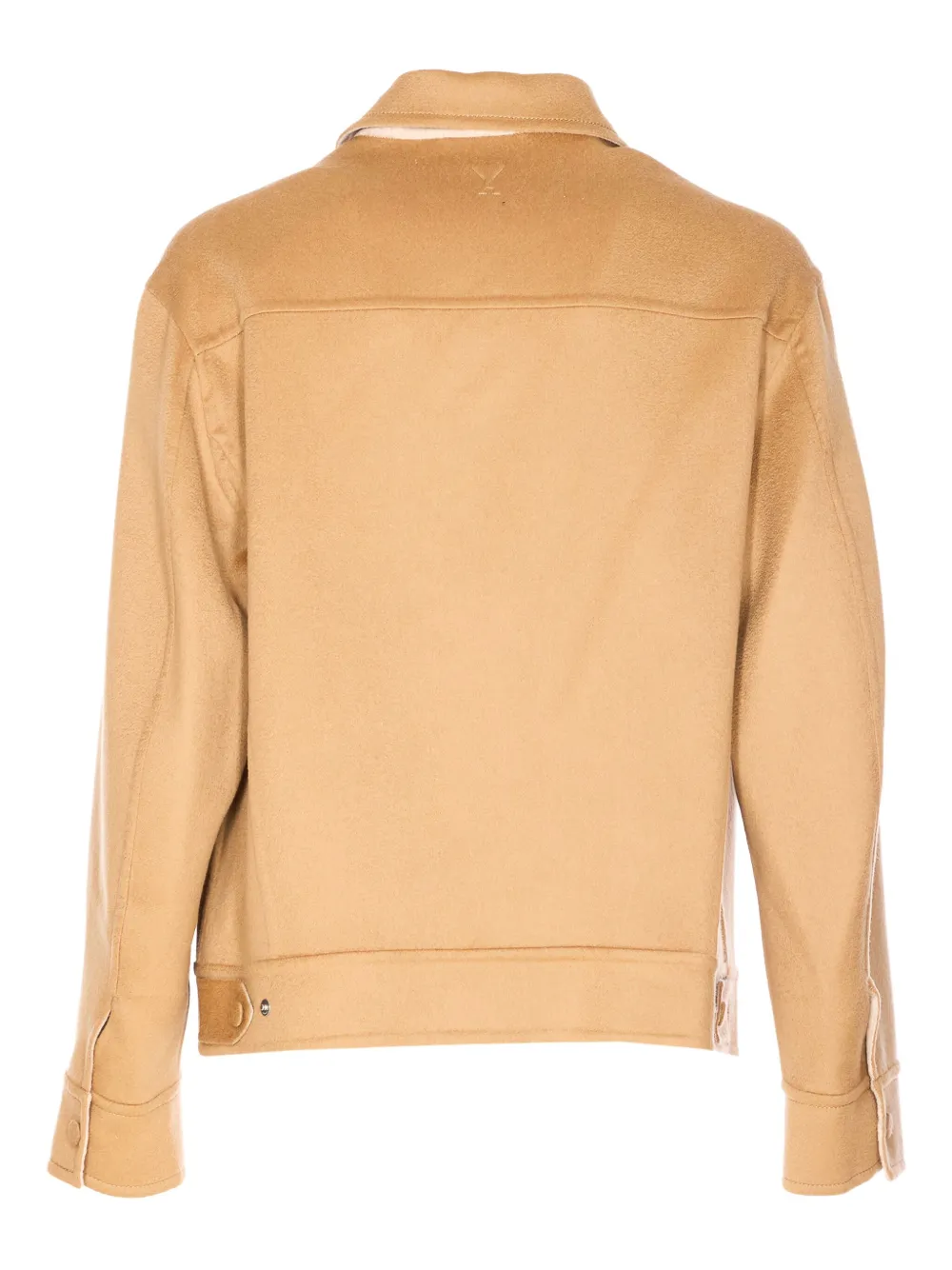 AMI Paris Jack met knoopsluiting Beige