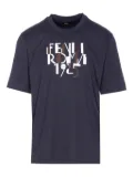 FENDI graphic-print T-shirt - Blue