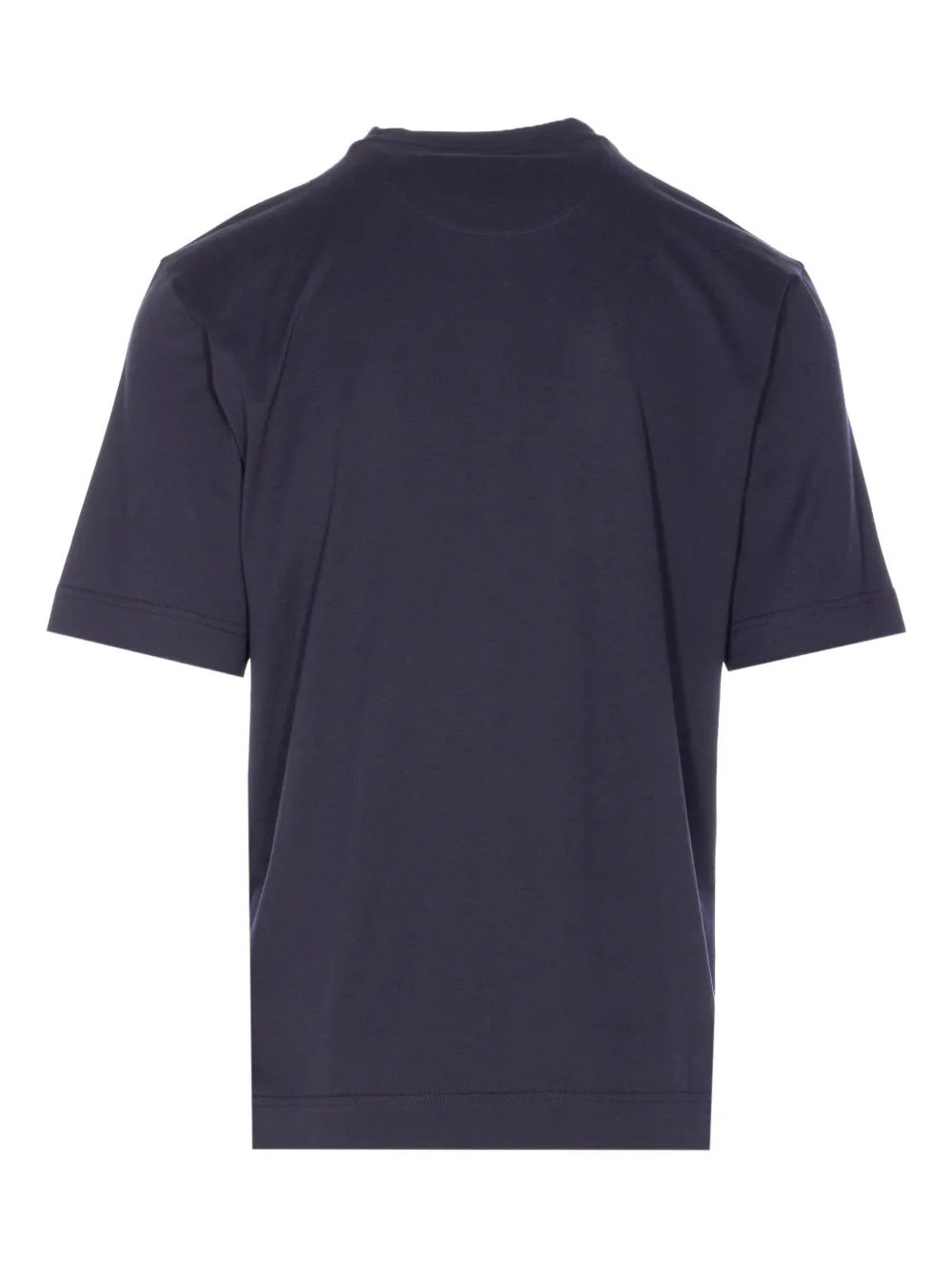 FENDI T-shirt met grafische print Blauw