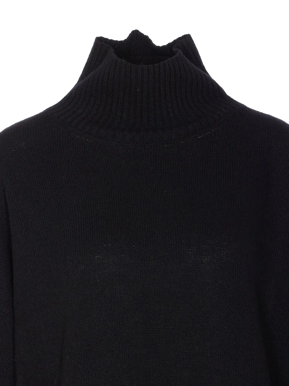 Roberto Collina high-neck wool sweater Zwart