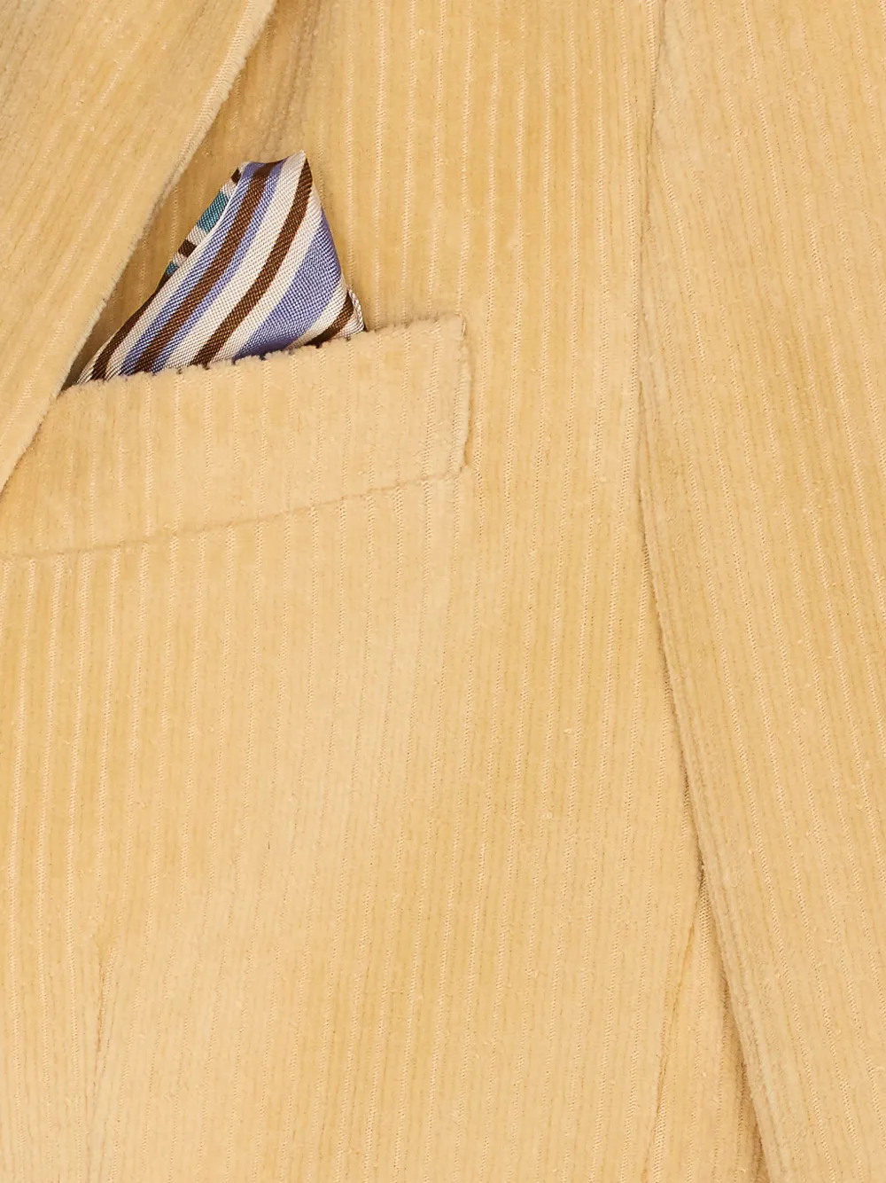 Circolo 1901 corduroy single-button jacket Geel