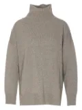 Roberto Collina turtleneck long-sleeve sweater - Grey
