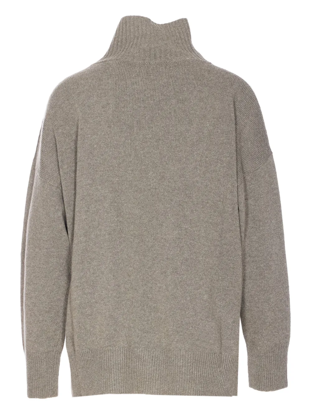 Roberto Collina turtleneck long-sleeve sweater Grijs