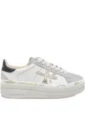 Premiata glitter platform sneakers - White