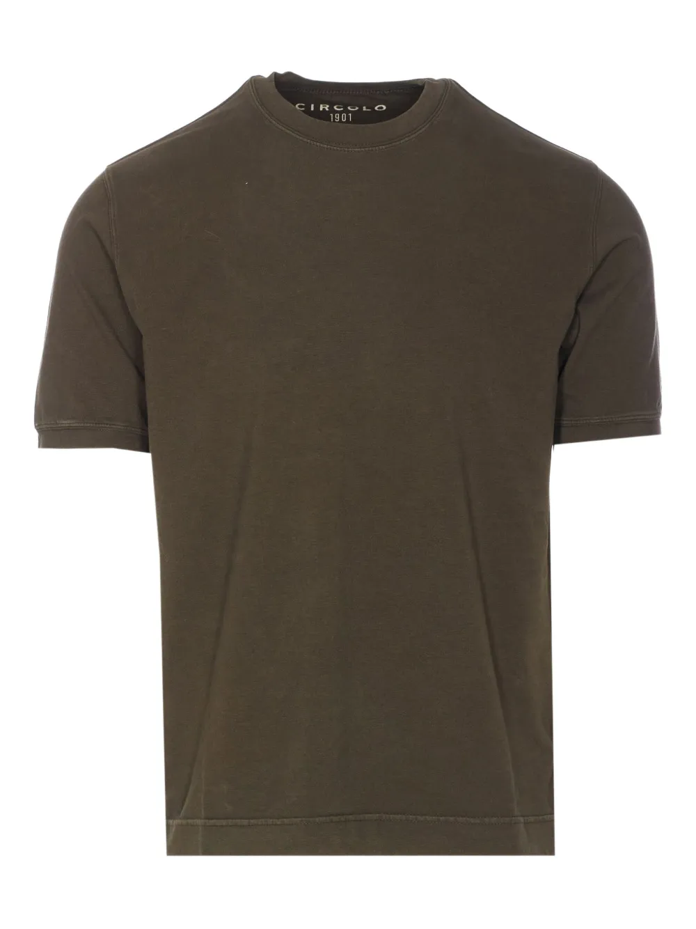 Circolo 1901 crew-neck short-sleeve T-shirt Groen