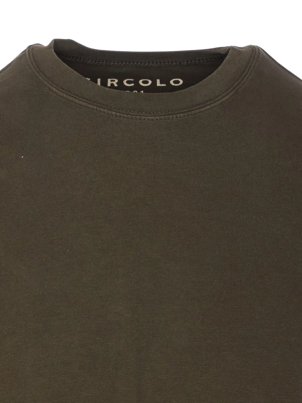 Circolo 1901 crew-neck short-sleeve T-shirt Groen