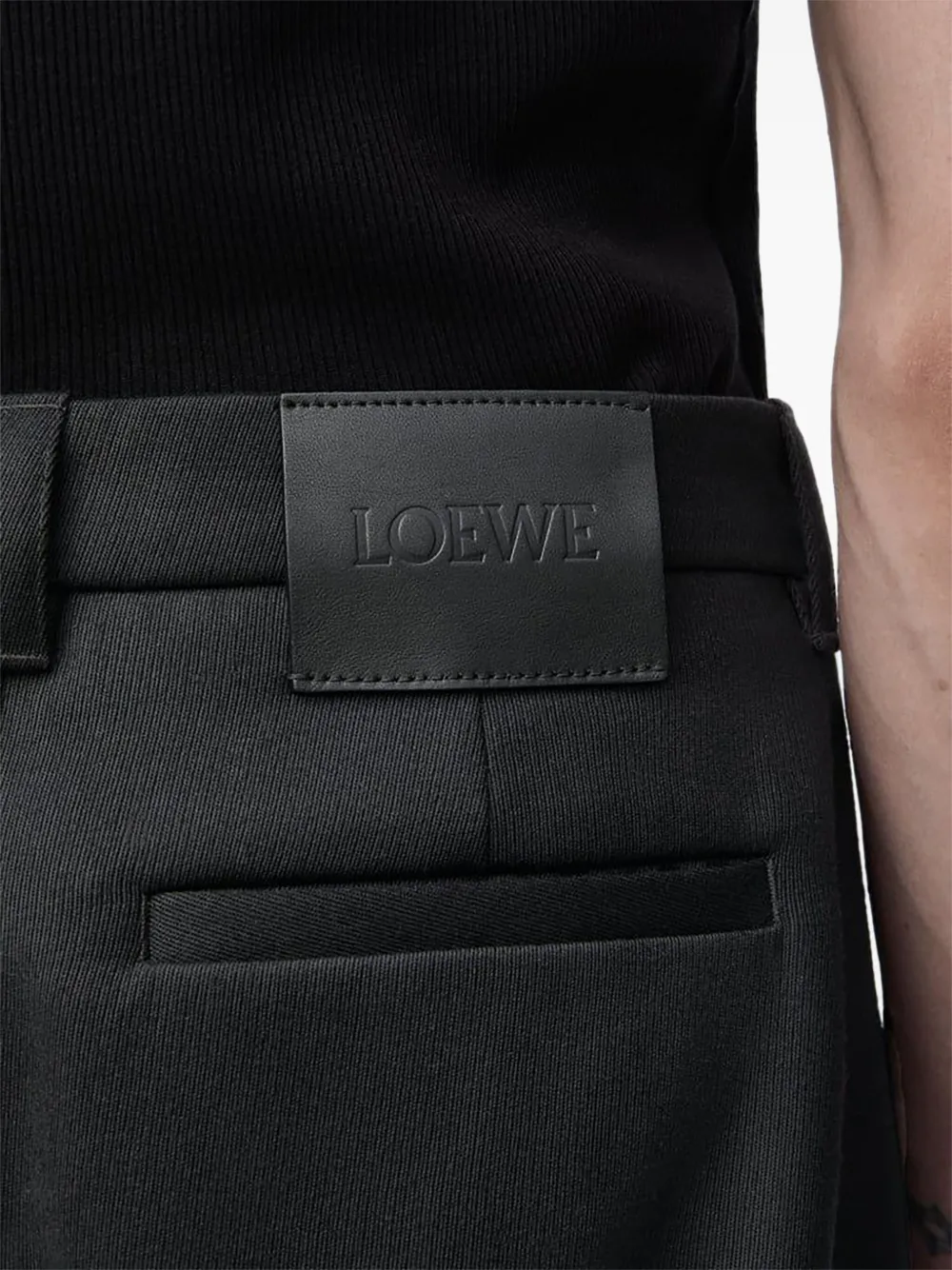 LOEWE フロントポケット パンツ | ブラック | FARFETCH JP