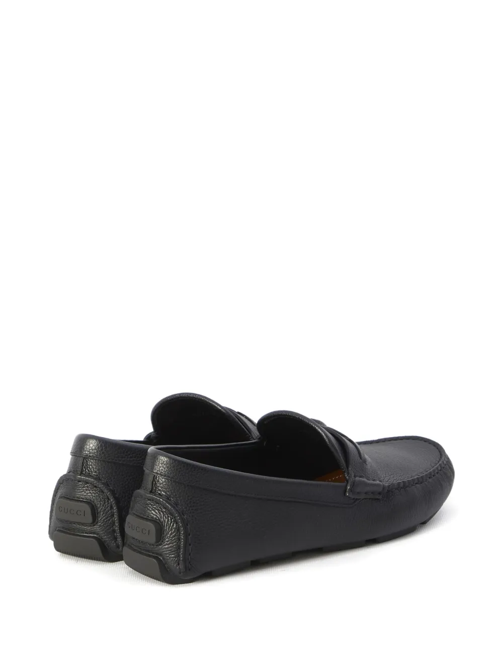 Gucci Horsebit leren loafers Zwart