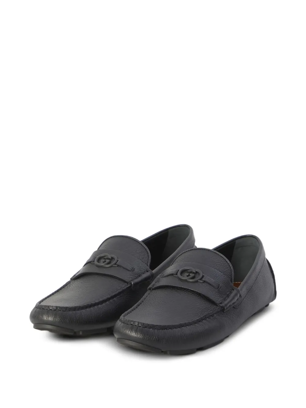 Gucci Horsebit leren loafers Zwart