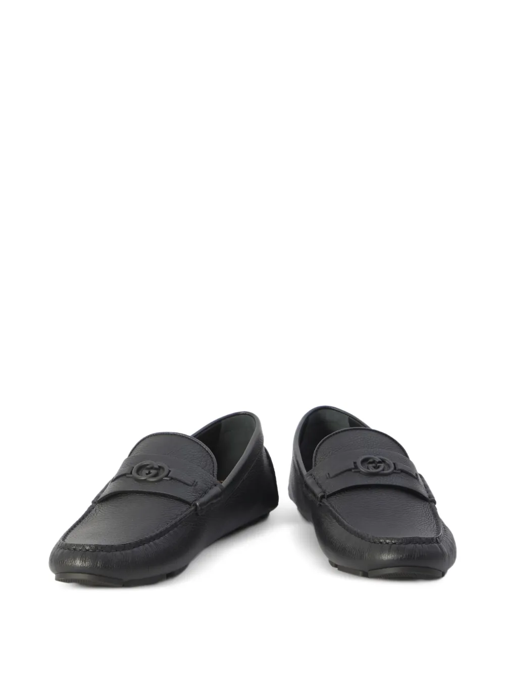 Gucci Horsebit leren loafers Zwart