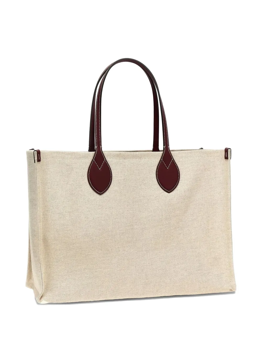 Gucci logo-print canvas tote bag Beige