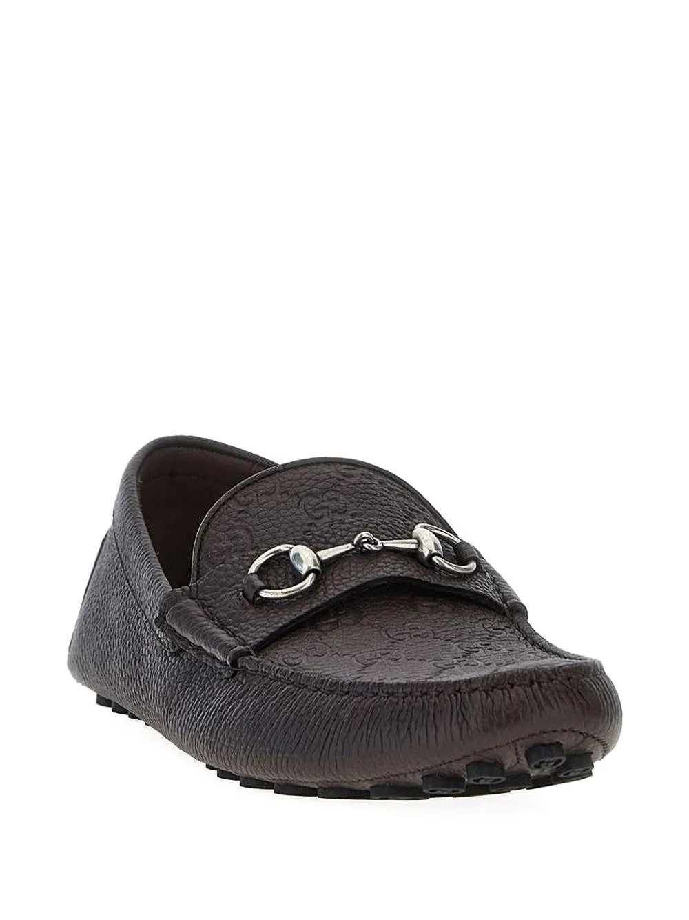 Gucci Horsebit leren loafers - Bruin