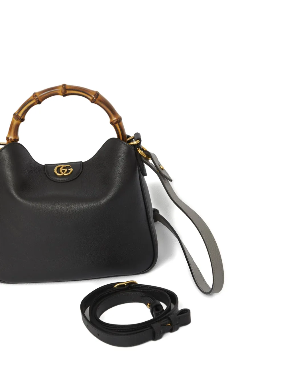Gucci small Diana bamboo-handle shoulder bag Zwart