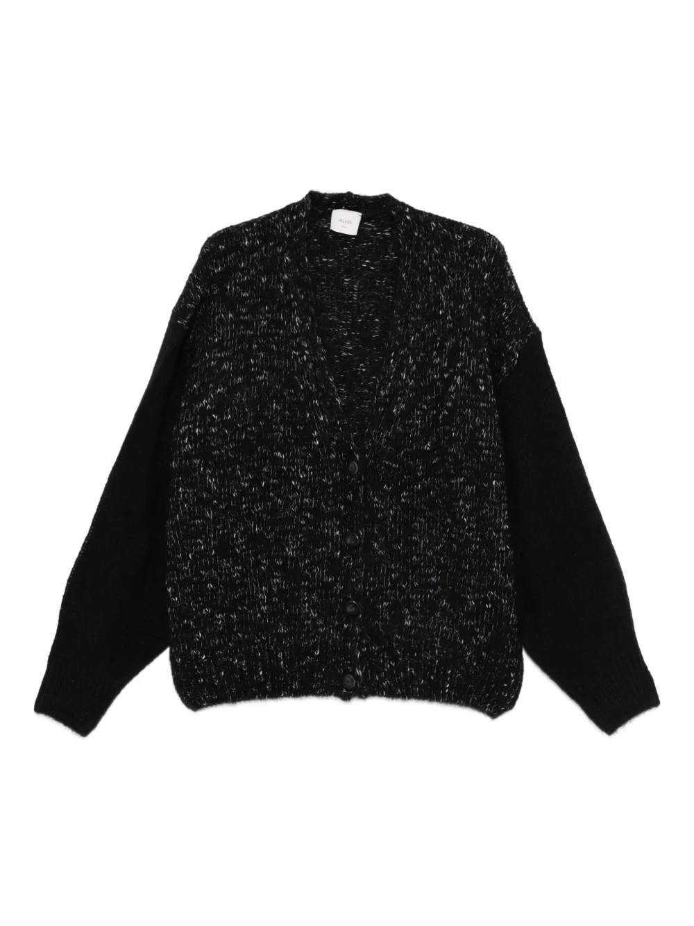 Alysi V-neck cardigan | Black | Image 1