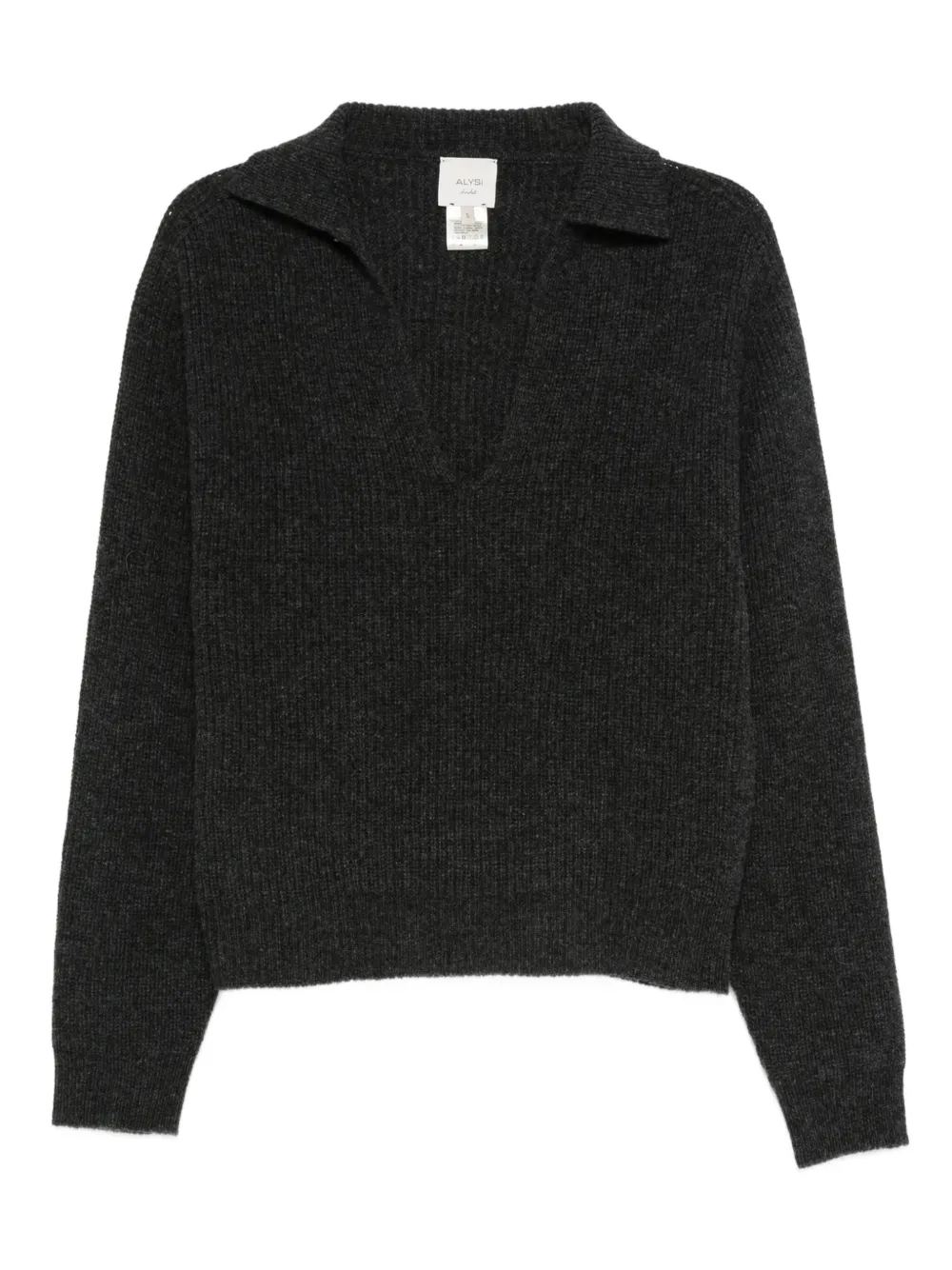 Alysi ribbed wool sweater | Grey | Image 1