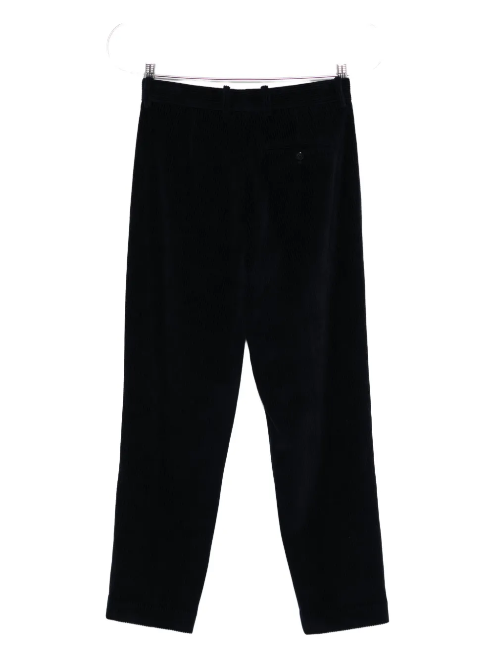 Circolo 1901 Cotton Trousers With Belt Loops And Pockets In Black
