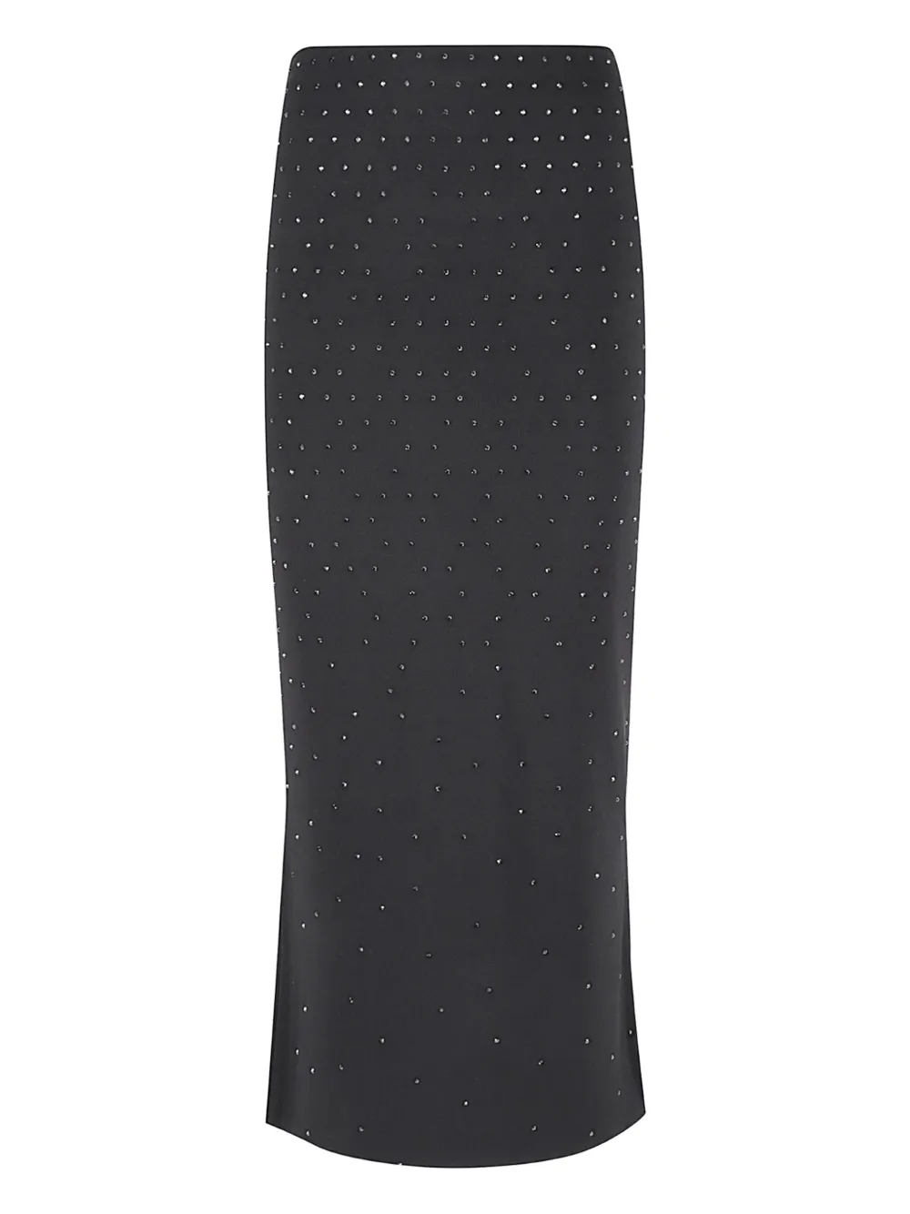 THE ANDAMANE Rok verfraaid met kristallen - Zwart
