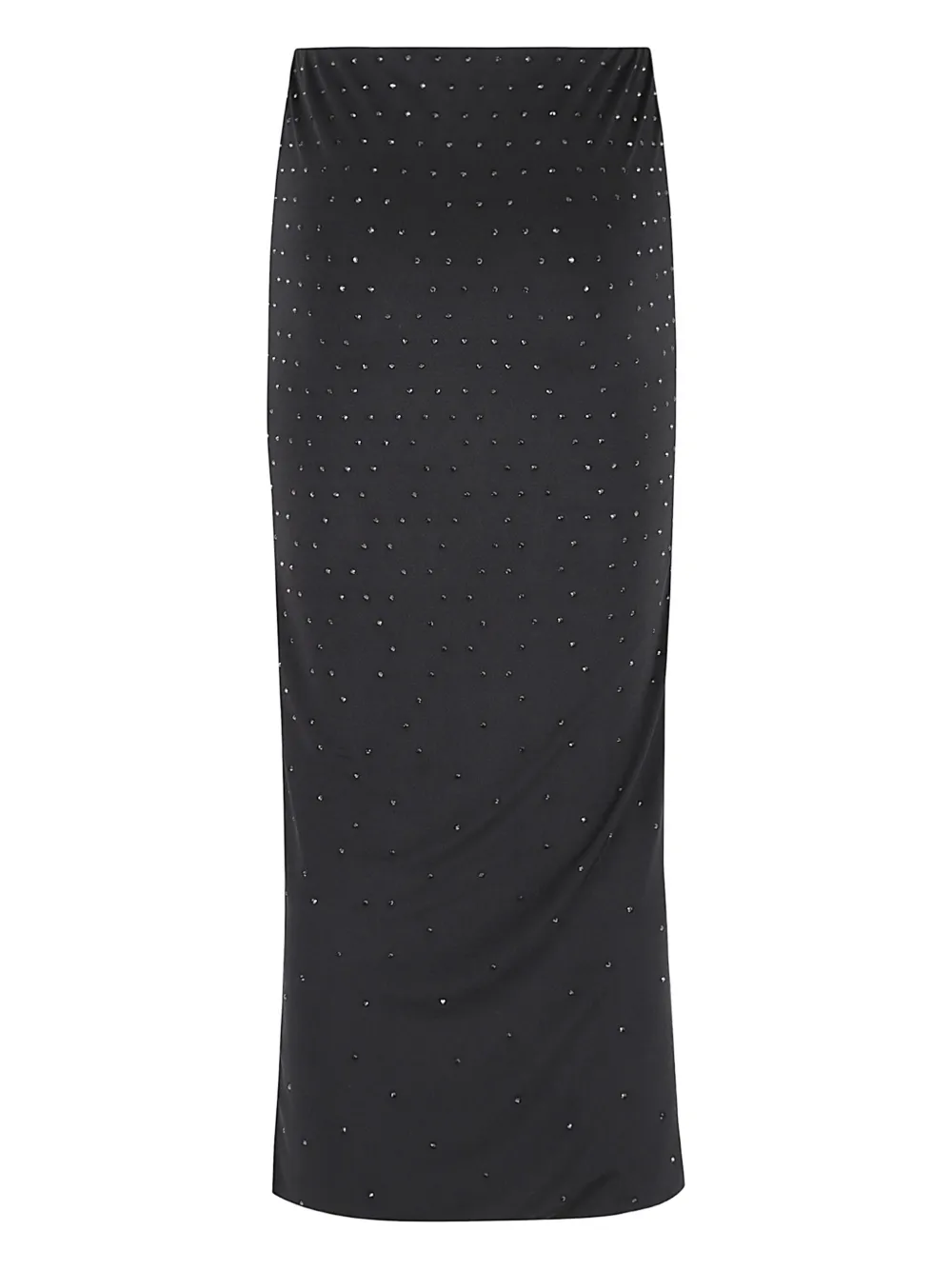 The Andamane Crystals-embellished Skirt In Black